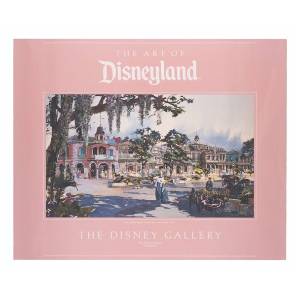 A Disney Gallery New Orleans Square Poster.