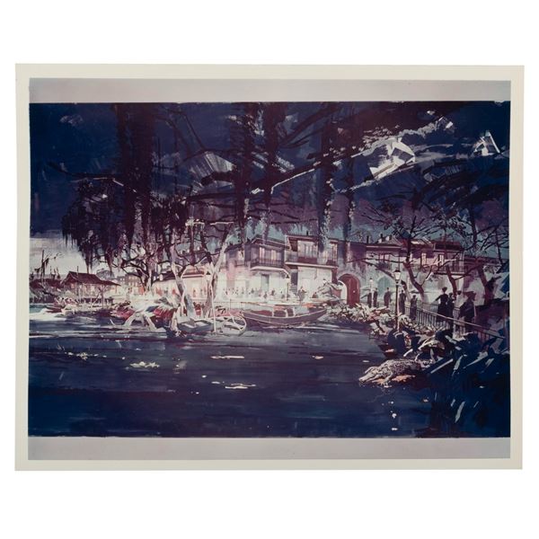 A Blue Bayou Concept Art Photo.