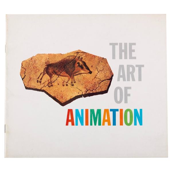 A The Art of Animation Exhibition Booklet.