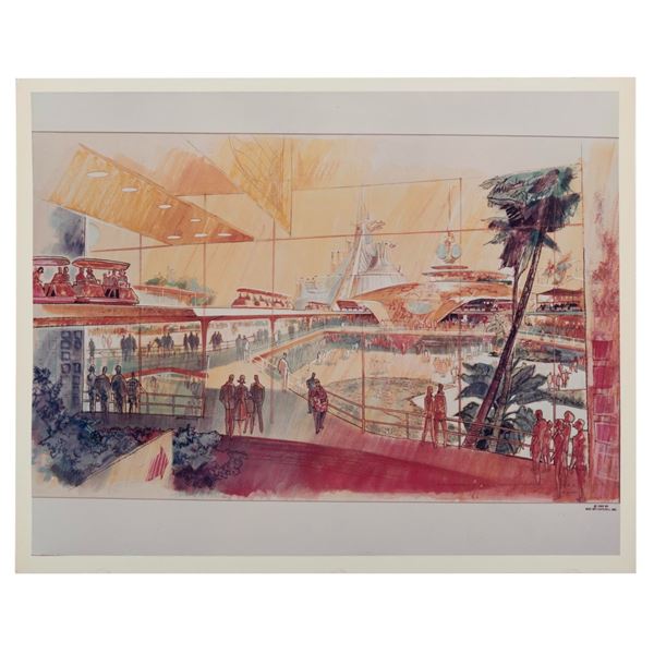 A Tomorrowland Concept Art Photo.