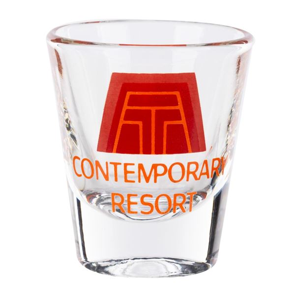 A Contemporary Resort Shot Glass.