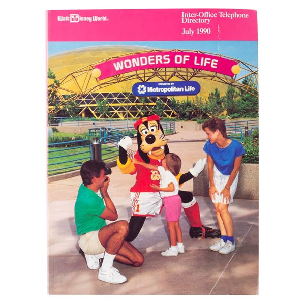 A 1990 Walt Disney World Inter-Office Telephone Directory.