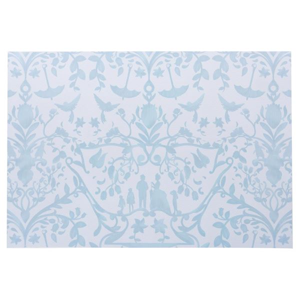 A Sheet of Grand Floridian "Mary Poppins" Wallpaper.