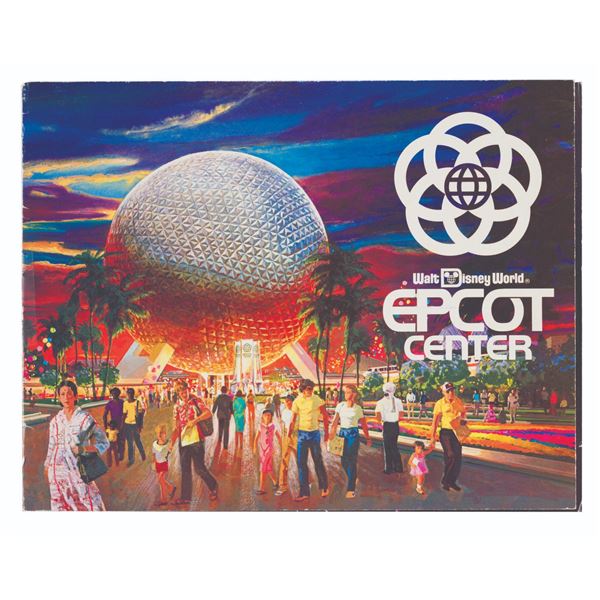 An Epcot Opening Year Souvenir Guidebook.