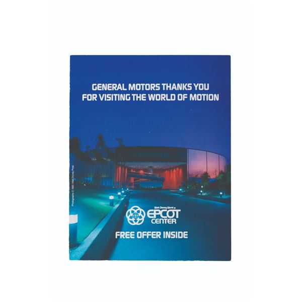 A World of Motion General Motors Brochure.