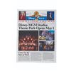 Image 1 : A Disney-MGM Studios Pre-Opening Newspaper.