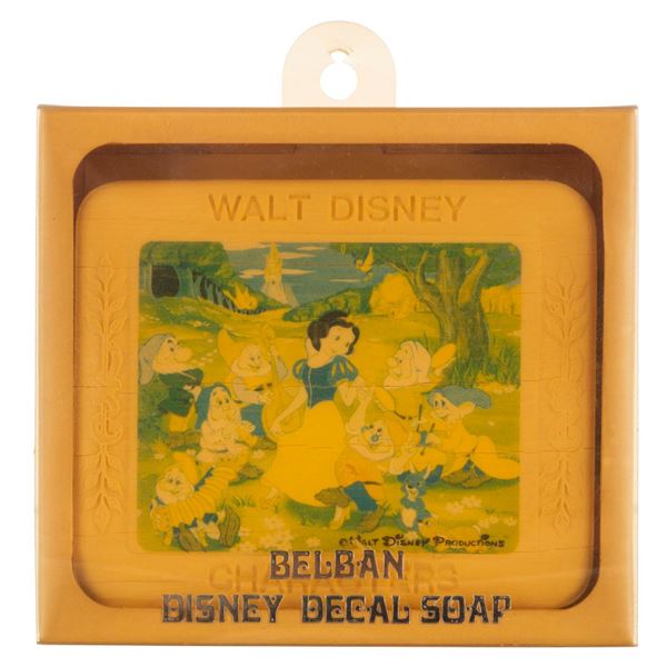 A "Snow White and the Seven Dwarfs" Decal Soap.