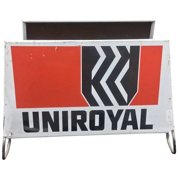 Vintage Uniroyal tire display rack