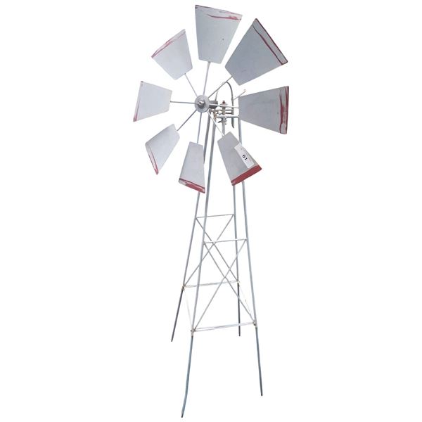 Vintage windmill 59" tall
