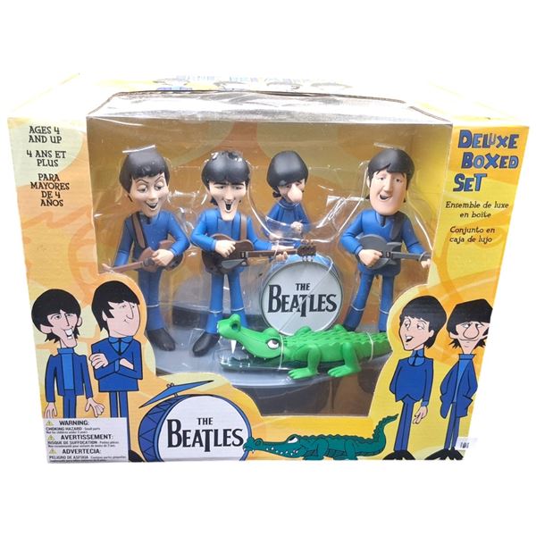 Rare NIB Beatles figures, box is 13"