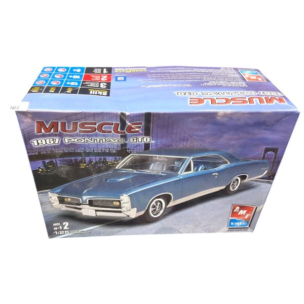 Vintage 67 Pontiac GTO model NIB made by ERTL