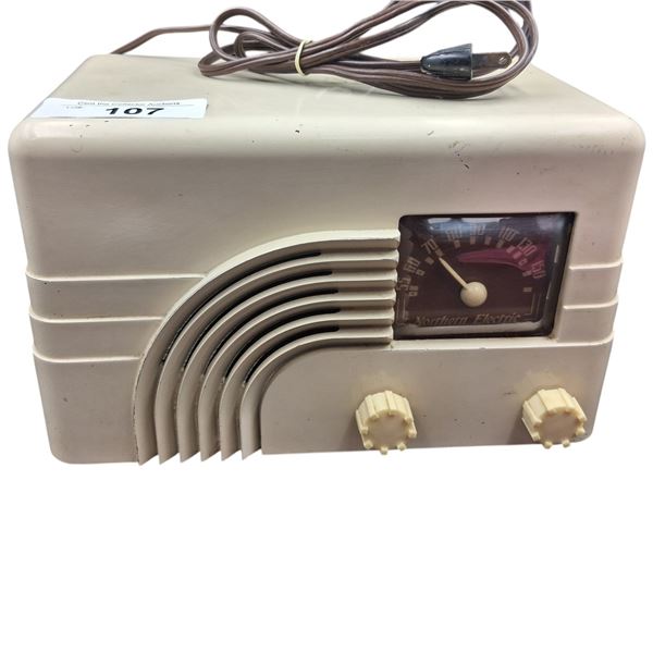 Vintage Northern Electric radio