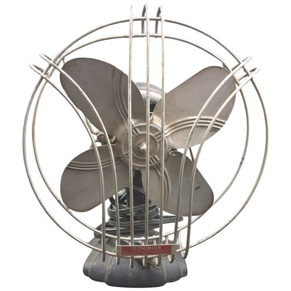 Vintage Dominion fan 11"