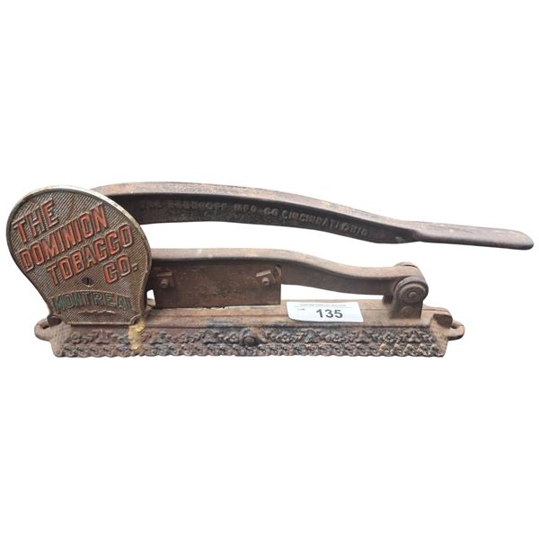 Dominion Tobacco Corp Montreal cigar cutter, 16"