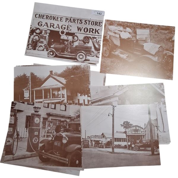 Approx 20 large vintage gas station and petroliana photos 14"x11" each