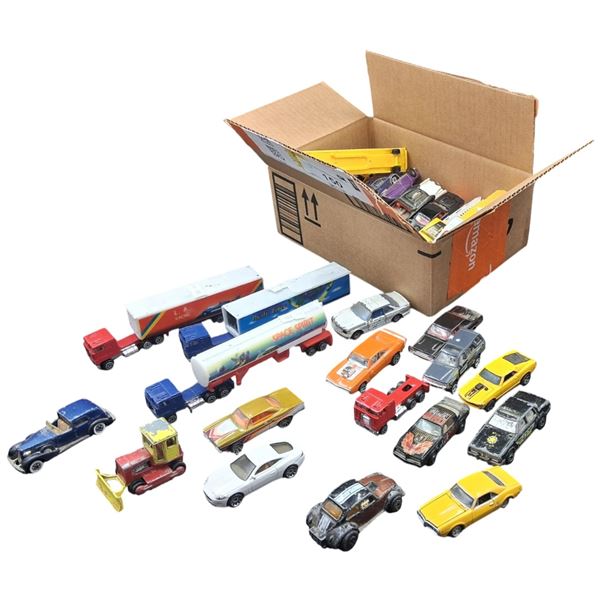 Approx 20 die cast cars