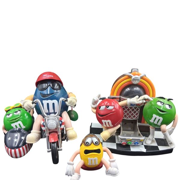 3 M&M collectibles