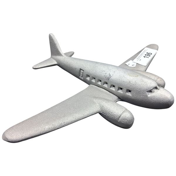 Vintage die cast plane 13" wingspan