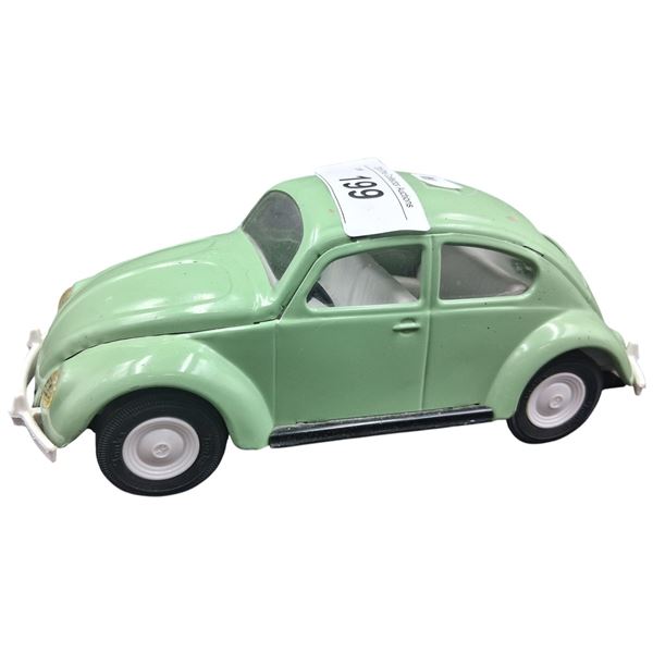 Vintage Tonka pressed steel VW Beetle 8"