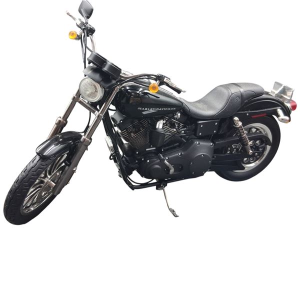 Highly detailed die cast Harley Davidson motorcycle, 9.5" long