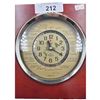 Image 3 : Very unique world time zone clock 9"x8"