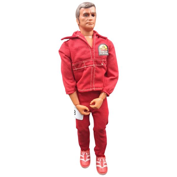 Vintage 1970s Steve Austin 6 Million Dollar Man action figure 13"