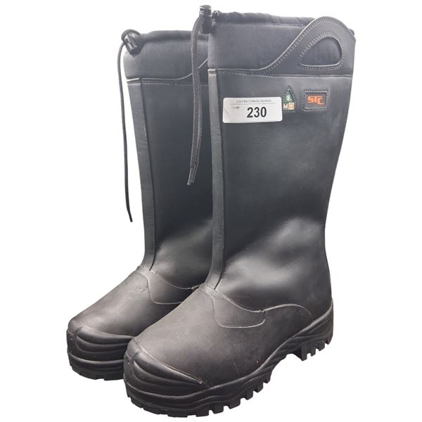 Mens 10 STC steel toe winter boots new