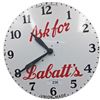 Image 1 : Rare "Ask For Labatt's" porcelain clock face 16" dia