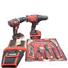 Image 1 : Working power tools and Husky tool bag