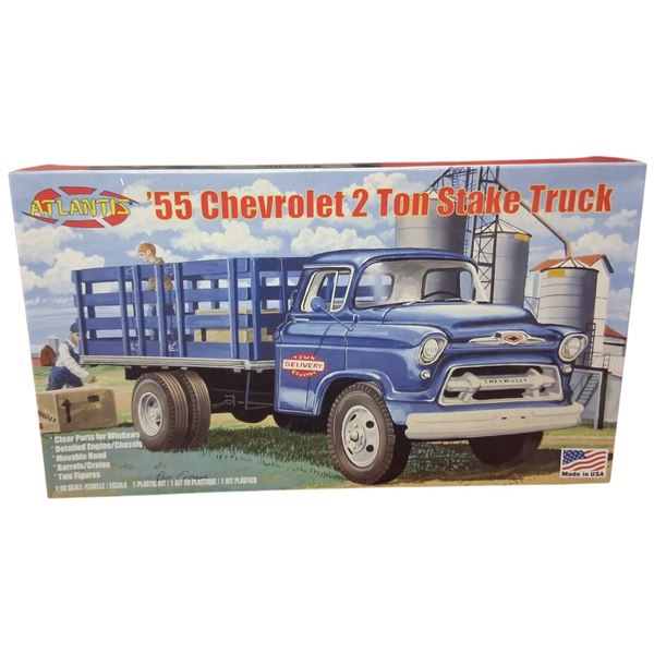 Vintage NIB 55 Chevrolet stake truck model kit