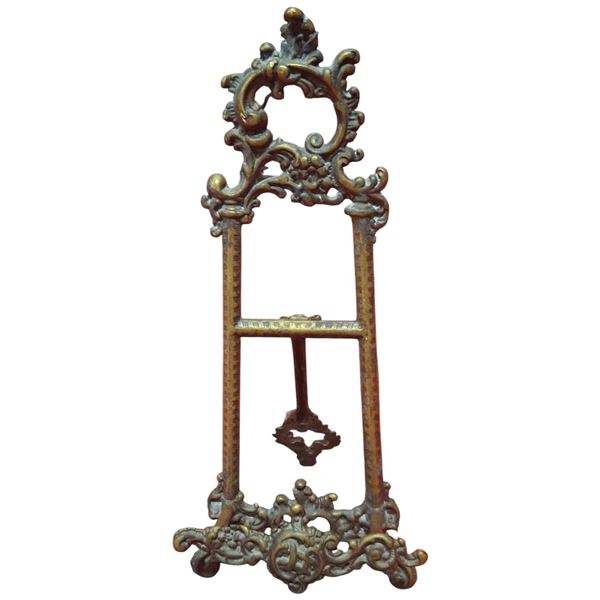 Vintage brass picture frame 13.5"x4"