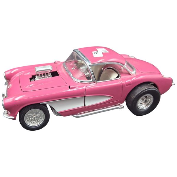Vintage die cast 1:18 scale 57 Corvette Gasser by Road Legends