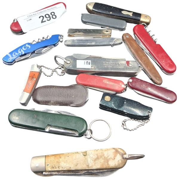 Collection of vintage knives