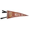Image 1 : Vintage Moosejaw Sask pennant with Indian chief 18"