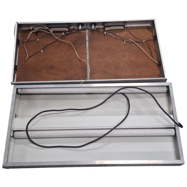 2 lightup sign boards, both work