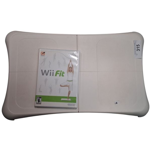 Wii Fit console & game