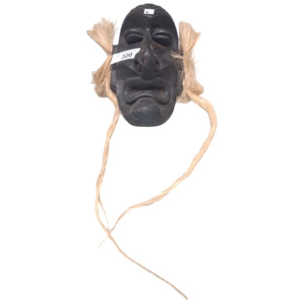 Vintage wooden mask 10"