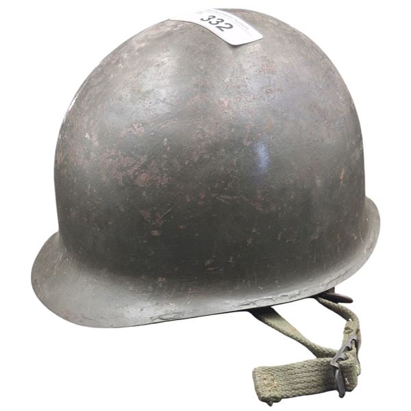 Vintage WWII army helmet