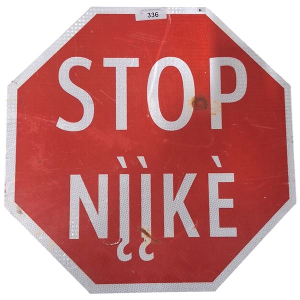 Aluminum Stop sign 23.5"
