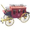 Image 1 : Beautiful wooden stagecoach model 15"