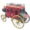 Image 2 : Beautiful wooden stagecoach model 15"