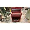 Image 1 : WATERLOO 2PC RED MOBILE TOOL CHEST WITH ASSORTED TOOL CONTENTS APPROX 26.5"W X 14"D X 44"H