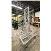 Image 1 : WHITE MOBILE MATERIAL RACK APPROX 38"W X 25"D X 74"H