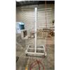 Image 3 : WHITE MOBILE MATERIAL RACK APPROX 38"W X 25"D X 74"H