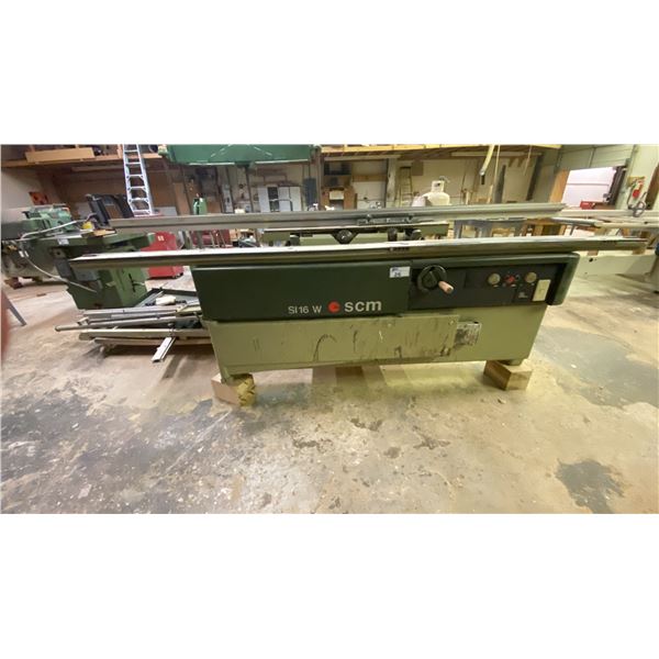 SCM SL 16 W INDUSTRIAL SLIDING SAW APPROX 120"L
