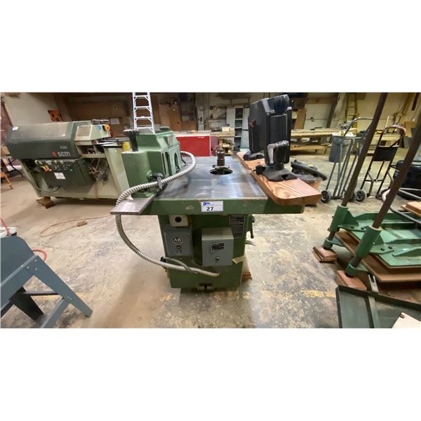 HEAVY DUTY INDUSTRIAL WOOD SHAPER MACHINE