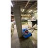Image 4 : FOLDING METAL PLATFORM DOLLY, ASSORTED AIR LINES & SMALL LOCKER UNIT