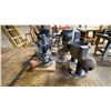 Image 6 : BOSCH & MAKITA ELECTRIC ROUTERS WITH ATTACHMENTS *CORDS NEED REPAIR*