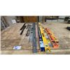 Image 1 : GROUP OF ASSORTED LEVELS & MEASURING TOOLS