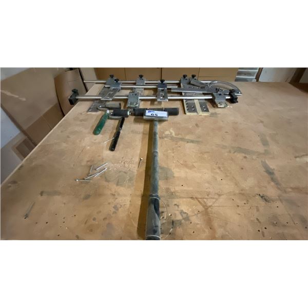 GROUP OF INDUSTRIAL HINGE MORTISING SYSTEMS & ROLLERS